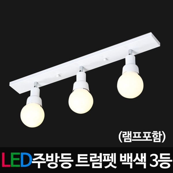 LED트럼펫 3등 백색(램프포함) 36W