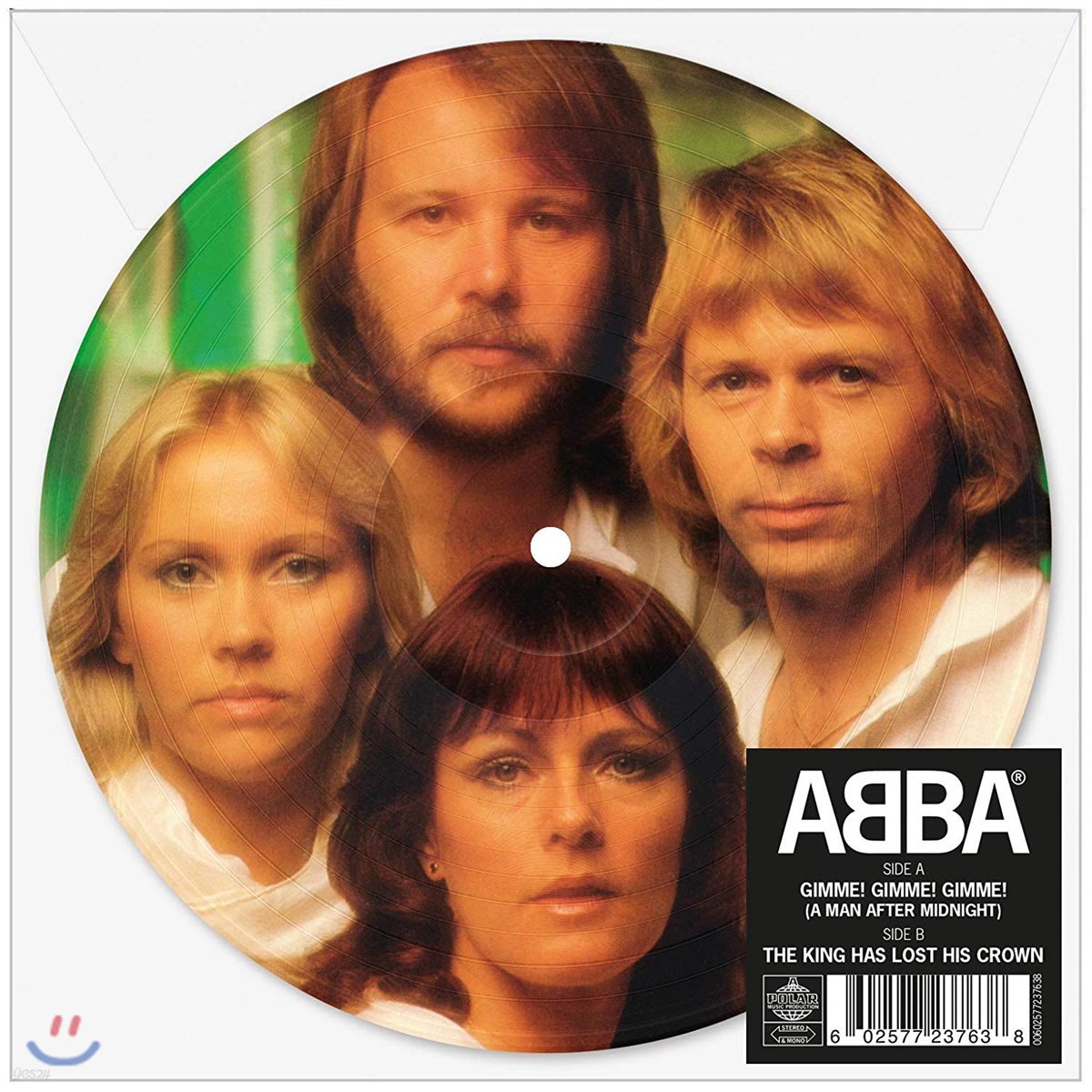 Abba (아바) - Gimme! Gimme! Gimme! (A Man After Midnight) [7인치 픽쳐 디스크 LP]