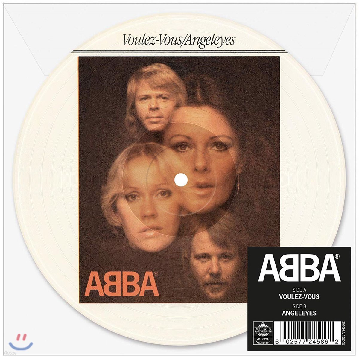 Abba (아바) - Voulez-Vous [7인치 픽쳐 디스크 LP]