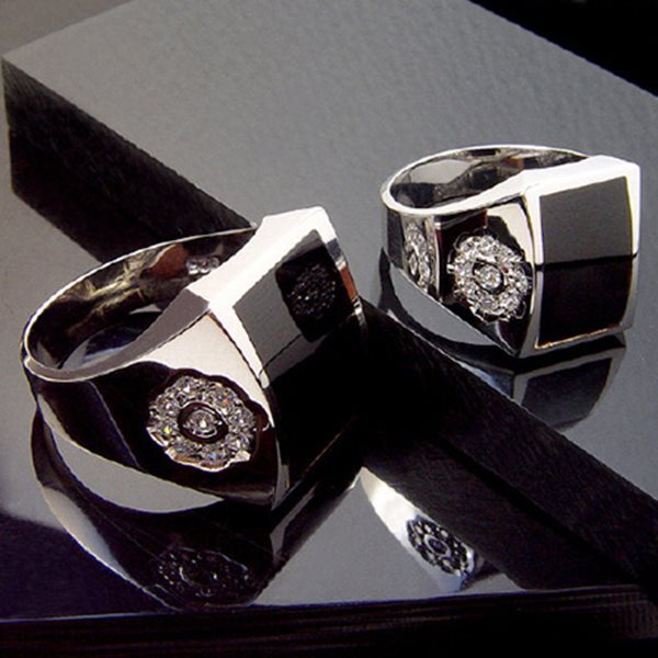 [꿀젬] SILVER modernism black couplering (실버커플링)
