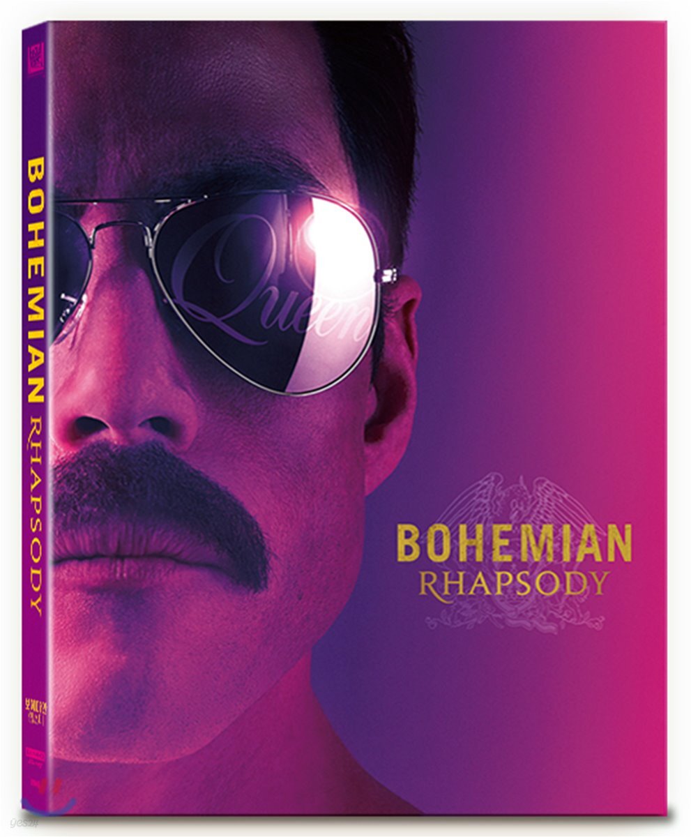 보헤미안 랩소디 (2Disc 4K UHD + 2D 렌티큘러 오링케이스 스틸북 한정판) : 블루레이