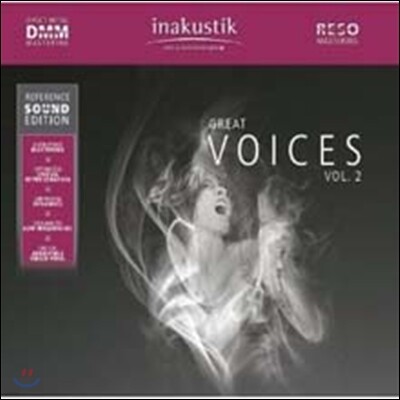 Various — Inakustik 레이블 베스트 모음집 (Great Voice Inakustik Reference Sound Edition Vol.2) 앨범 커버