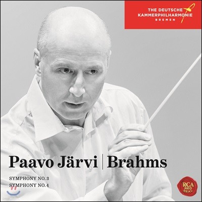 Paavo Jarvi :  3, 4 (Brahms: Symphonies Op. 90, 98)
