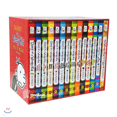 Diary of a Wimpy Kid Box of Books 1-13 + DIY (Export Edition)