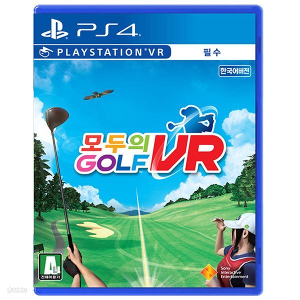 PS4 모두의 골프 VR / 모두의 GOLF 한글 초회판 / PSVR필수