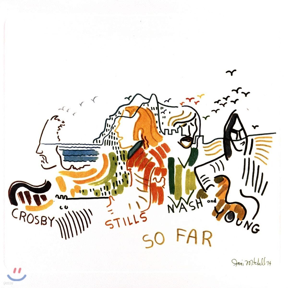 Crosby, Stills, Nash &amp; Young (크로스, 스틸스, 내쉬 앤 영) - So Far [화이트 컬러 LP]