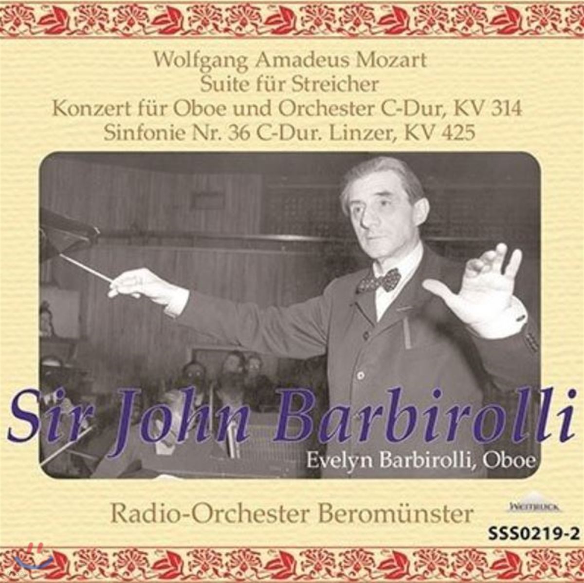 John Barbirolli 모차르트: 오보에를 위한 협주곡, 교향곡 36번 (Mozart: Concerto For Oboe, Symphony K425 Linzer)