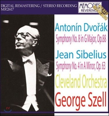 George Szell 庸:  8 / ú콺:  4 (Dvoark: Symphnoy Op. 88 / Sibelius: Symphony Op. 63)