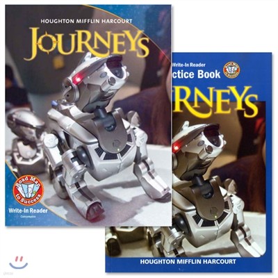 Journeys Write-in Reader Book Grade 4 Set (Student Book + Workbook)