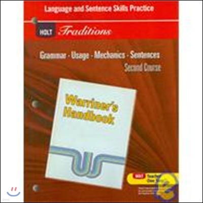 HOLT Traditions Warriner's Handbook : Language and Sentence Skills Practice Second Course (Grade 8)