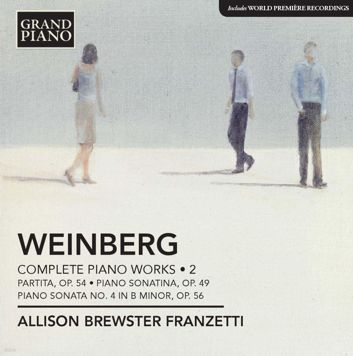 Allison Brewster Franzetti 바인베르크: 피아노 전곡 2집 - 파르티타, 소나티나, 소나타 4번 (Weinberg: Complete Piano Works Vol. 2)