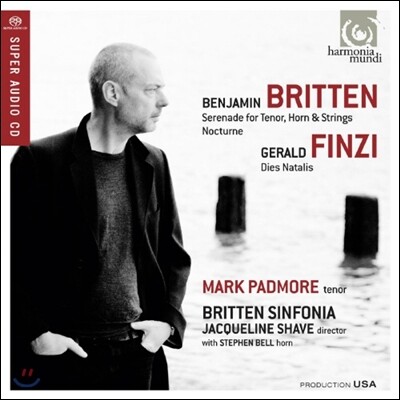 Mark Padmore 브리튼 : 테너, 호른, 현을 위한 세레나데 (Britten: Serenade for tenor, horn & strings)