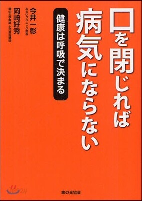 口を閉じれば病氣にならない