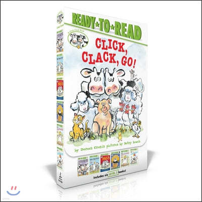 Click, Clack, Go! (Boxed Set): Click, Clack, Moo; Giggle, Giggle, Quack; Dooby Dooby Moo; Click, Clack, Boo!; Click, Clack, Peep!; Click, Clack, Surp