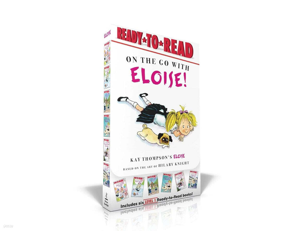 Ready-To-Read Level 1 : Eloise On the Go with Eloise! 6 books Boxed Set