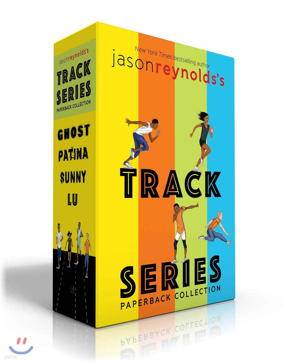 Jason Reynolds's Track Series Paperback Collection (Boxed Set): Ghost; Patina; Sunny; Lu