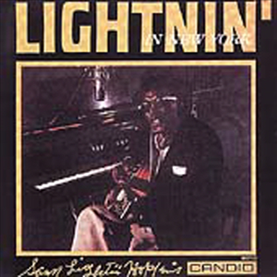 Lightnin' Hopkins — Lightnin' in New York (Candid) 앨범 커버