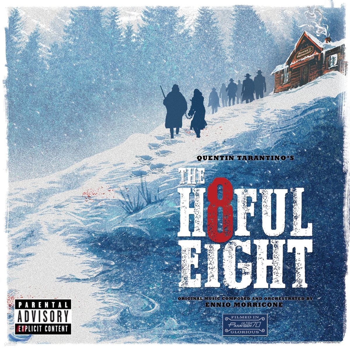 헤이트풀 8 영화음악 (The Hateful Eight OST by Ennio Morricone) [2LP]