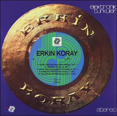 Erkin Koray — Elektronik Turkuler 앨범 커버