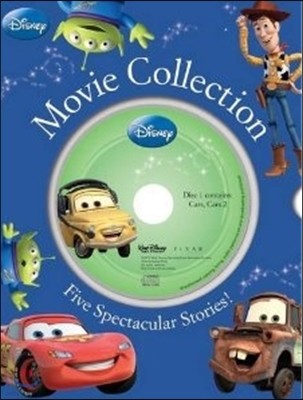 Disney Movie Collection Five Spectacular Storybook & CD