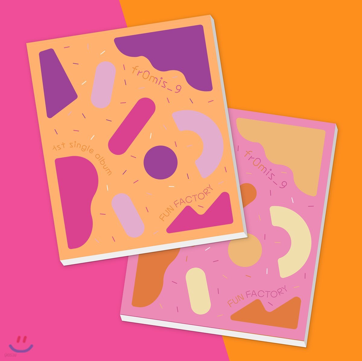 2個組 fromis_9 韓国版 Fun Factory 1st Single Fromis_9 - [Fun Factory] (1st Single Album RANDOM Version