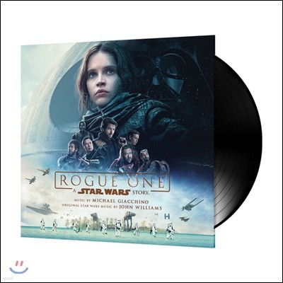 α  - Ÿ 丮 ȭ (Rogue One: A Star Wars Story OST by Michael Giacchino Ŭ ġ) [2LP]