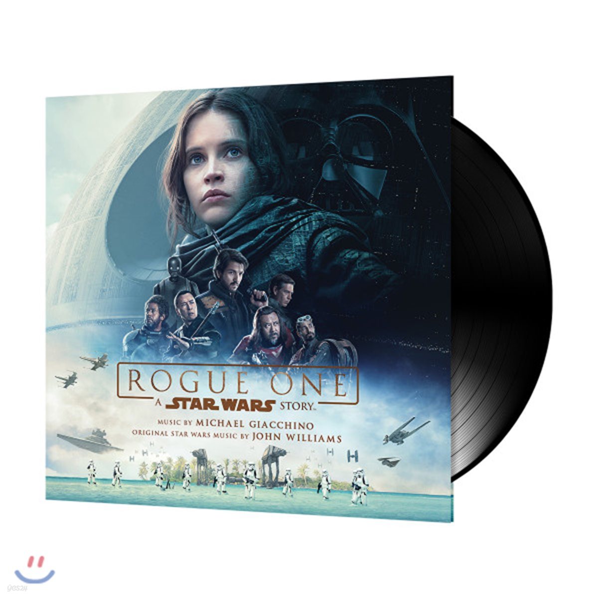 로그 원 - 스타워즈 스토리 영화음악 (Rogue One: A Star Wars Story OST by Michael Giacchino 마이클 지아치노) [2LP]