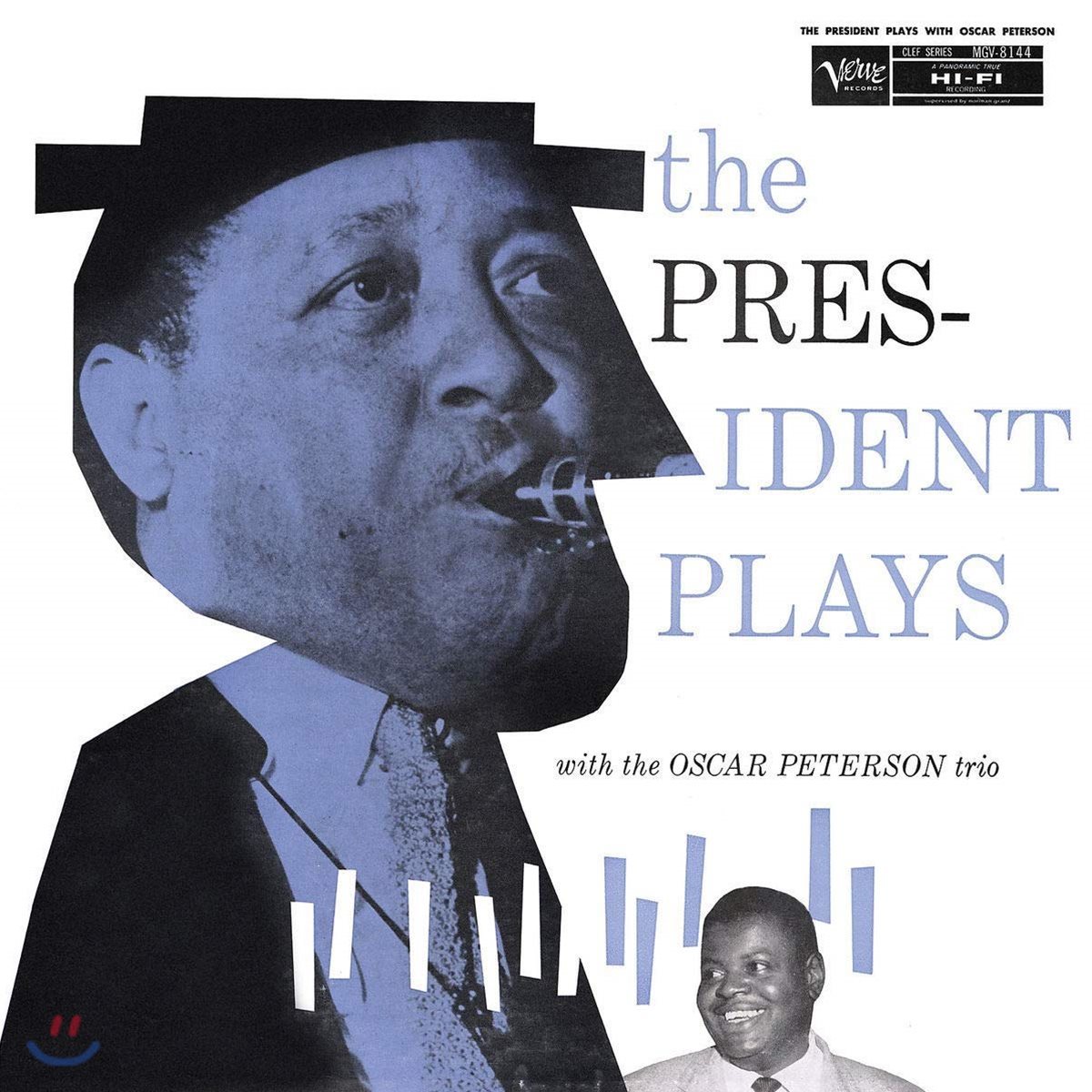 Lester Young &amp; Oscar Peterson (레스터 영 &amp; 오스카 피터슨) - The President Plays With The Oscar Peterson Trio [LP]