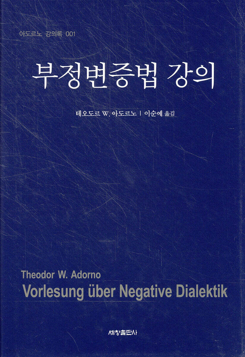 부정변증법 강의