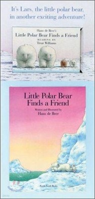 Little Polar Bear Finds a Friend Mini Book & Audi with Cassette(s)