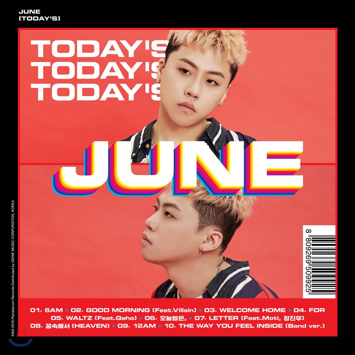 준 (JUNE) - Today’s 