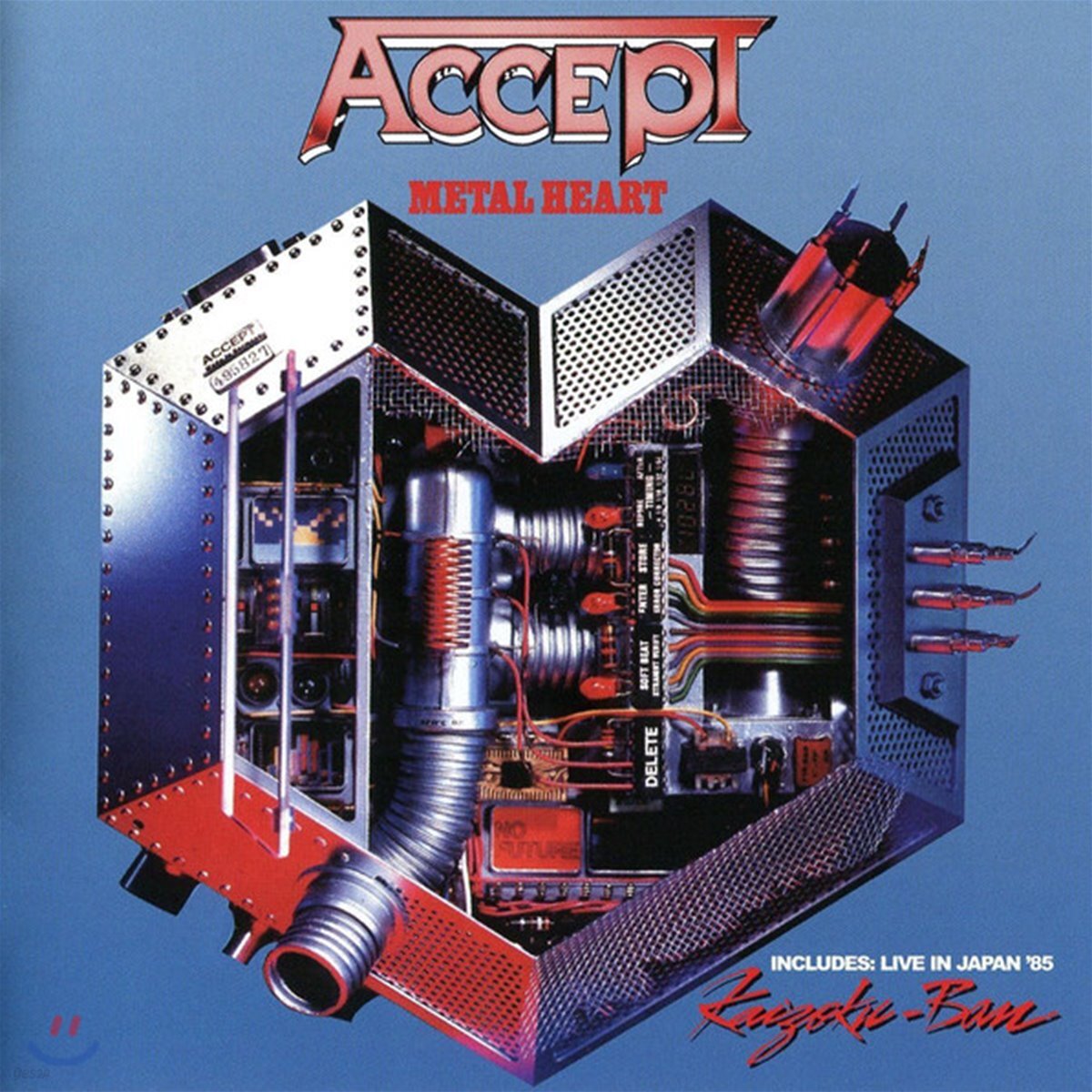 Accept (억셉트) - Metal Heart / Kaizoku-Ban: Live In Japan 85'