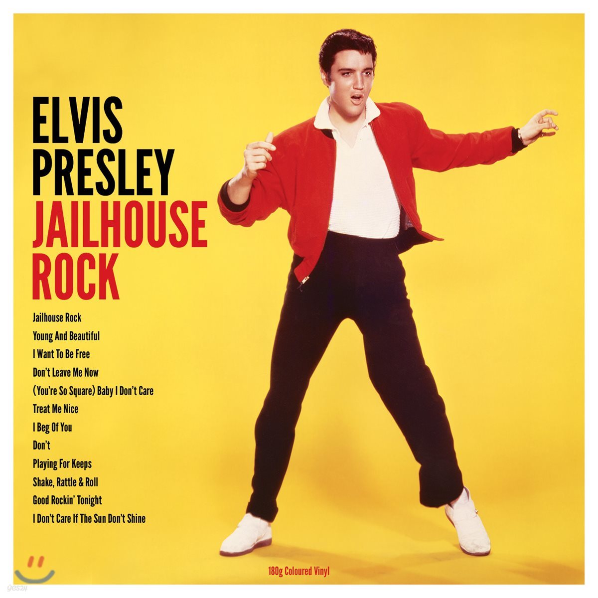 감옥록 영화음악 (Jailhouse Rock OST by Elvis Presley) [옐로우 컬러 LP]