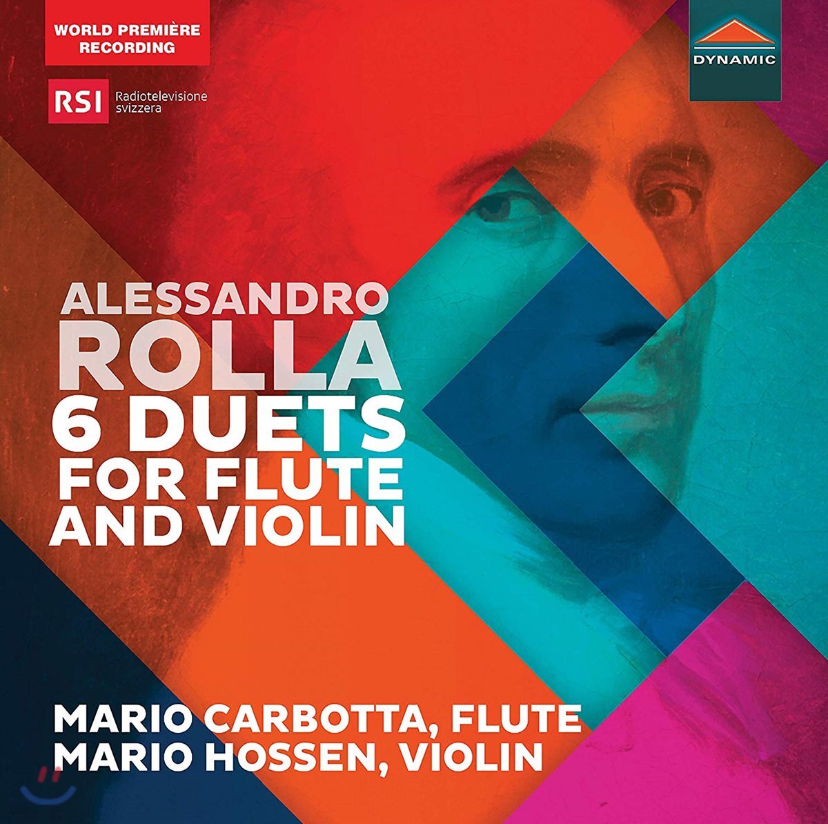 Mario Carbotta / Mario Hossen 알레산드로 롤라: 플루트와 바이올린을 위한 여섯 개의 이중주 (Alessandro Rolla: 6 Duets for Flute and Violin)
