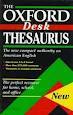 The Oxford Desk Thesaurus : American Edition