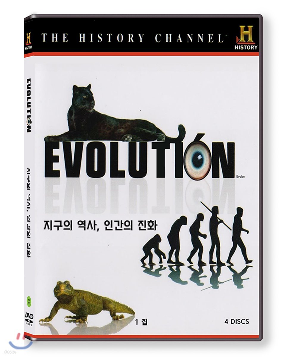 히스토리채널 : 지구의 역사,인간의 진화 1집 (4Disc)