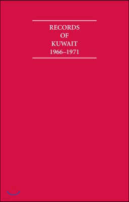 Records of Kuwait 1966-1971 6 Volume Hardback Set