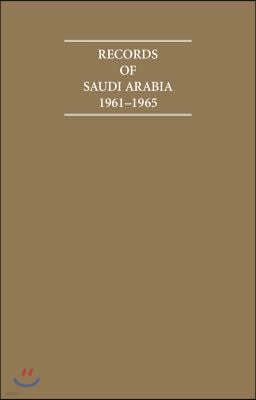 Records of Saudi Arabia 1961-1965 6 Volume Set