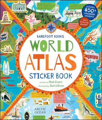 Barefoot Books World Atlas Sticker Book