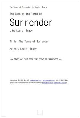 (The Terms of Surrender)