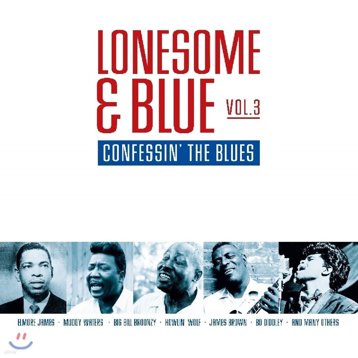 Lonesome &amp; Blue Vol.3: Confessin&#39; the Blues [투명 레드 컬러 LP]