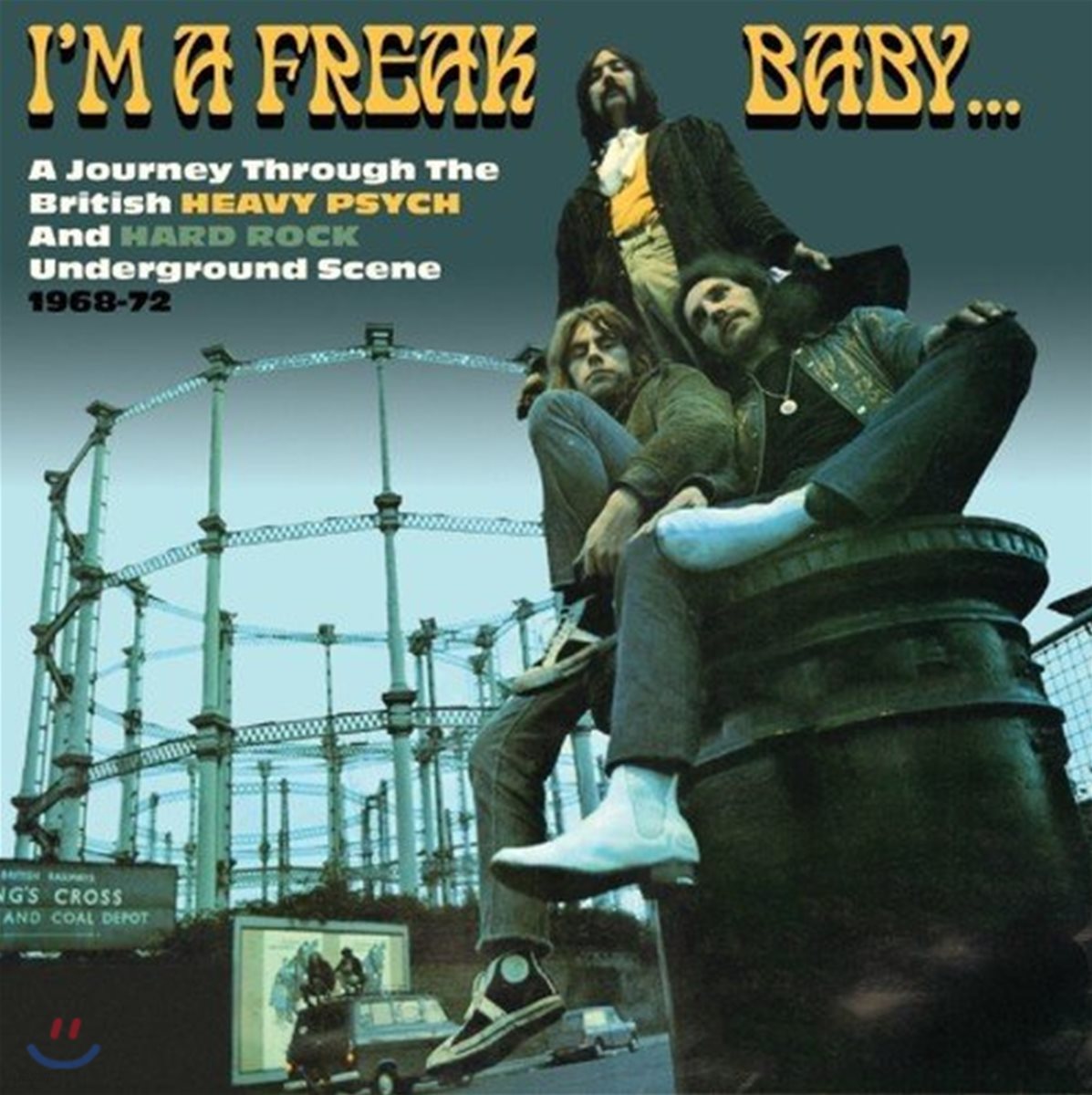 1968-72년 영국 언더그라운드 록 모음집 (I&#39;m A Freak, Baby…)