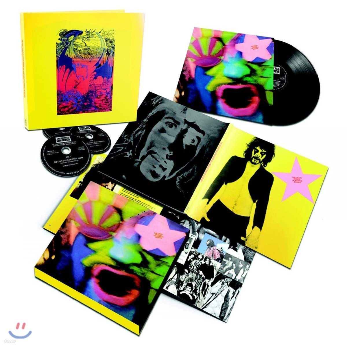 The Crazy World Of Arthur Brown (크레이지 월드 오브 아서 브라운) - 50th Anniversary Super Deluxe Edition [LP+3CD]