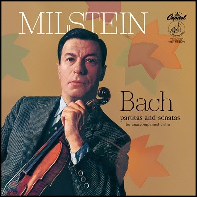 Nathan Milstein 바흐: 바이올린을 위한 무반주 파르티타와 소나타 (Bach: Partitas and Sonatas for Unaccompanied Violin) [3LP 박스 세트]