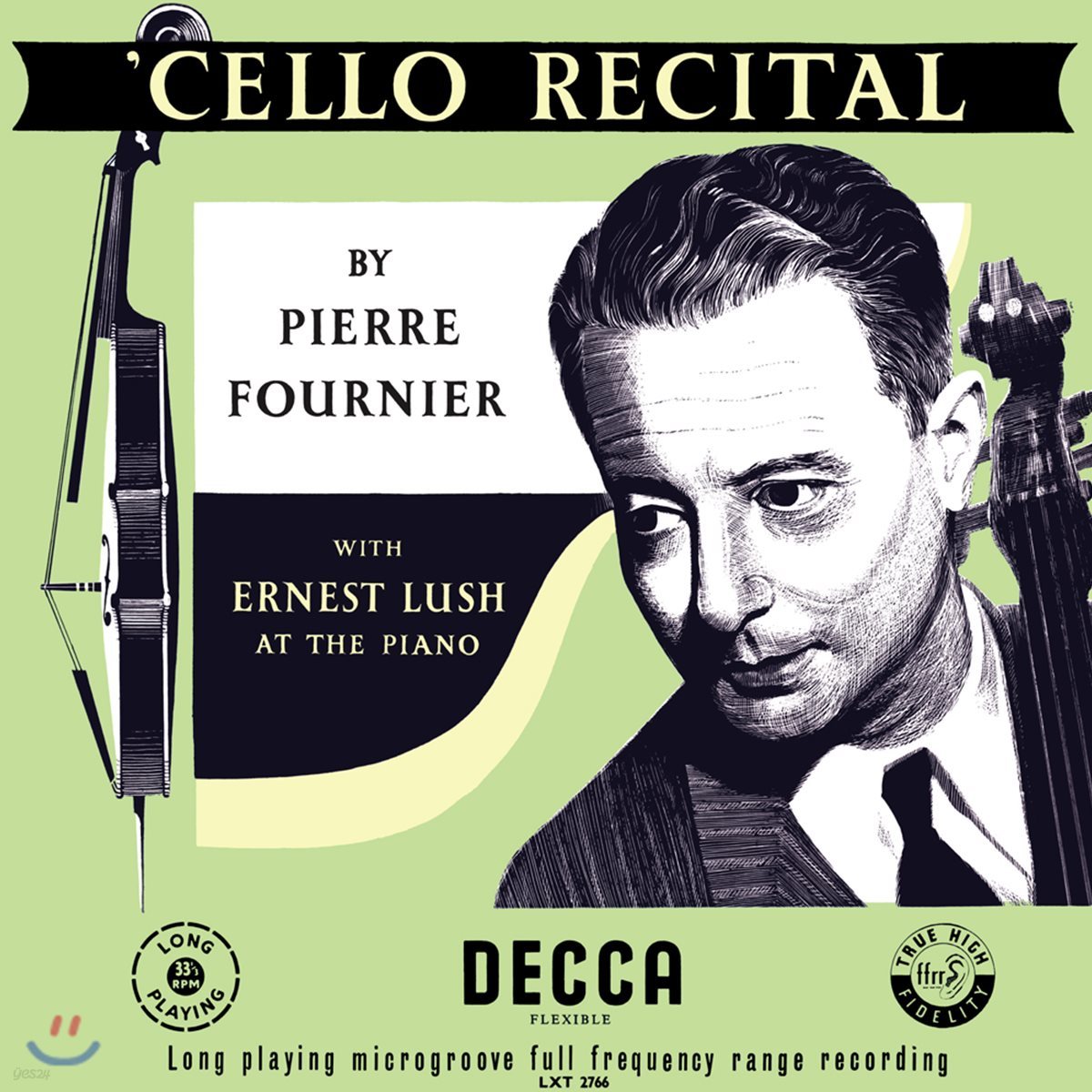 Pierre Fournier 피에르 푸르니에 첼로 리사이틀 (Cello Recital) [LP]