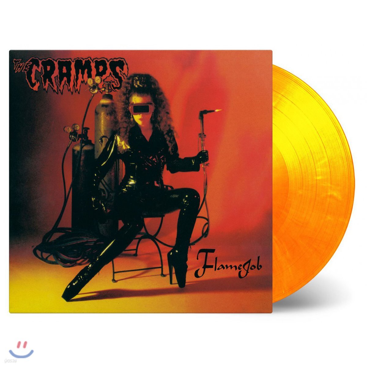 The Cramps (크램프스) - Flamejob 6집 [오렌지 컬러 LP]