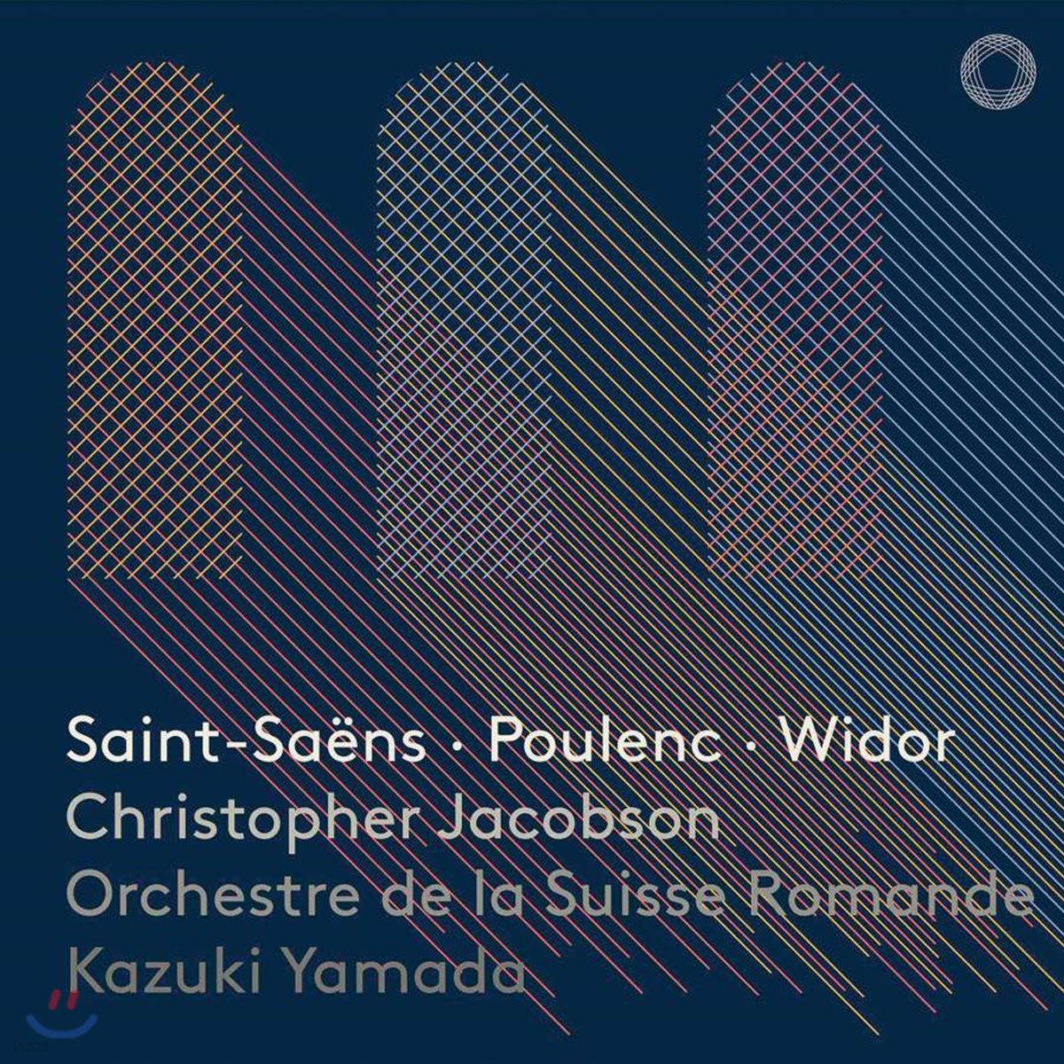 Christopher Jacobson 생상스 / 풀랑크 / 비도르: 오르간 작품 모음집 (Saint-Saens /  Poulenc / Widor: Organ Works)