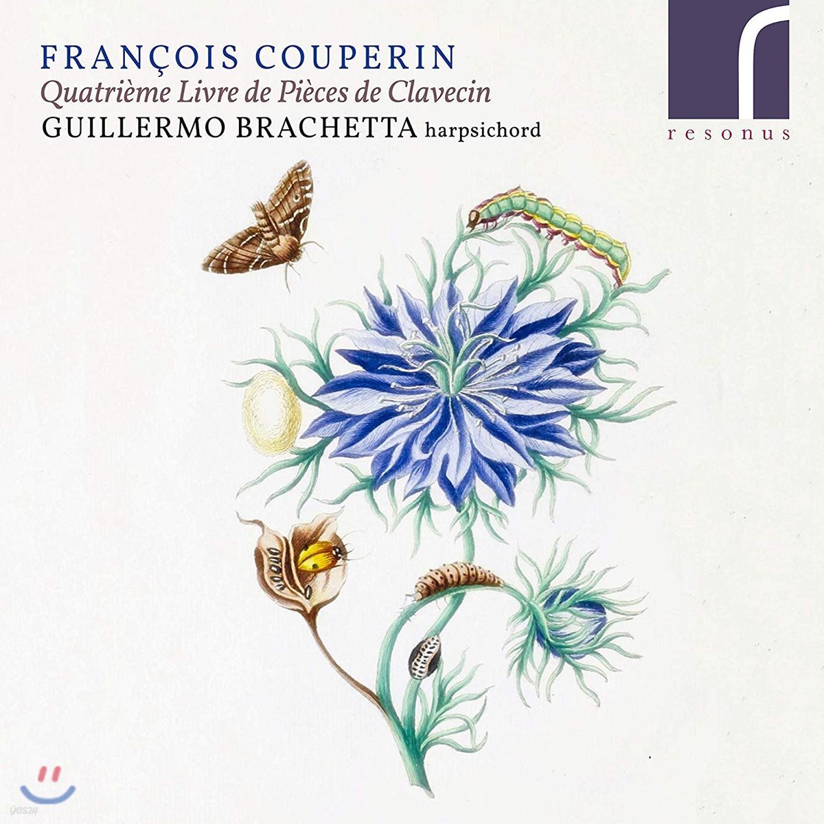 Guillermo Brachetta 프랑수아 쿠프랭: 클라브생 작품집 4권 (Francois Couperin: Quatrieme Livre de Pieces de Clavecin)