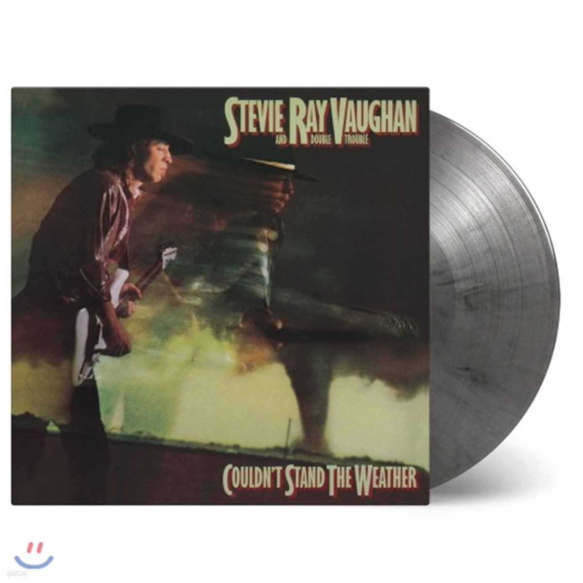 Stevie Ray Vaughan - Couldn&#39;t Stand the weather 스티브 레이본 정규 2집 [그레이 &amp; 블랙 컬러 2LP]