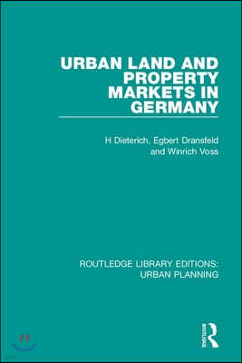 Urban Land and Property Markets in Germany